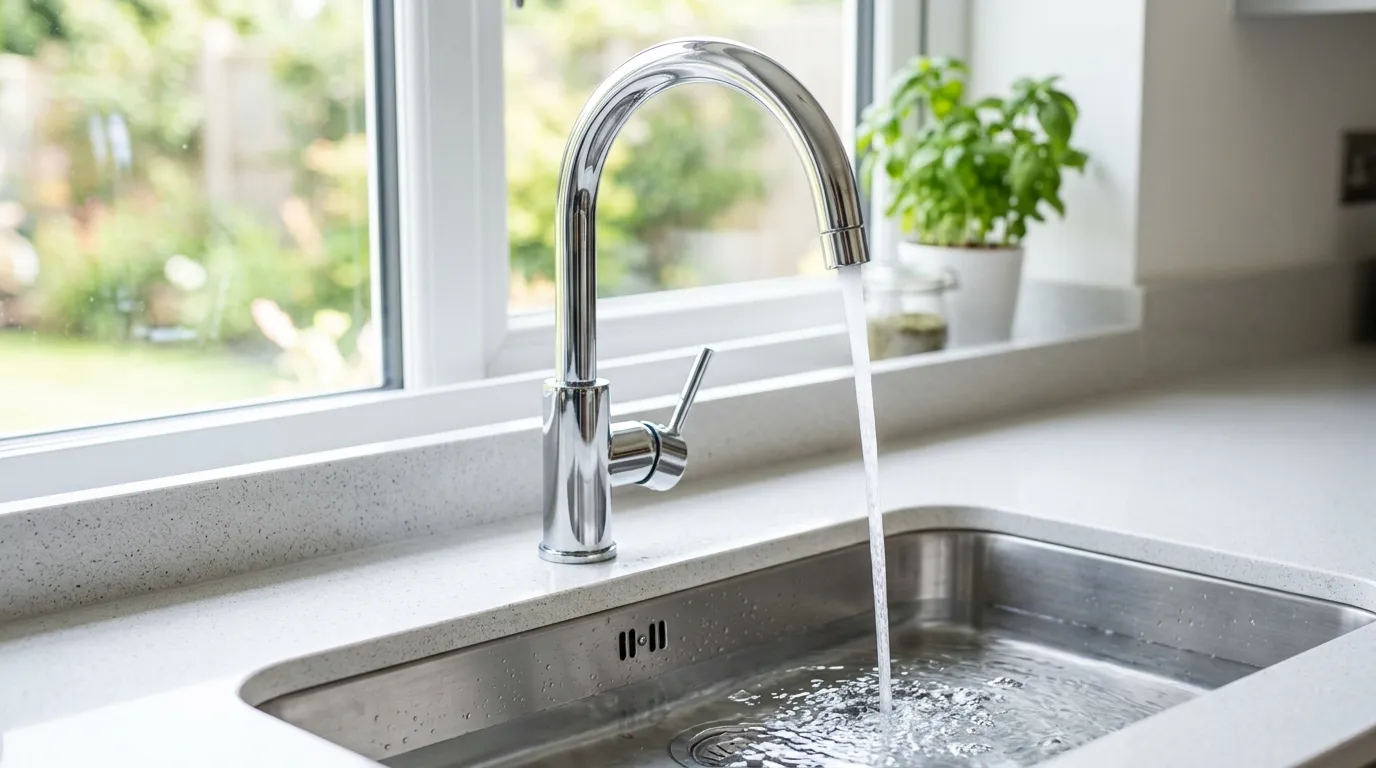 Local Plumbing Master Pros same day plumber fixing a faucet in Taneytown, MD